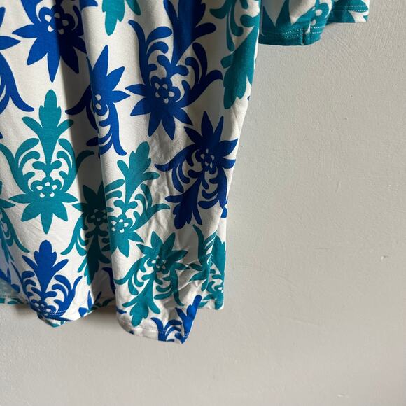 Boden White & Blue Tori Jersey Tunic - Picture 4 of 10